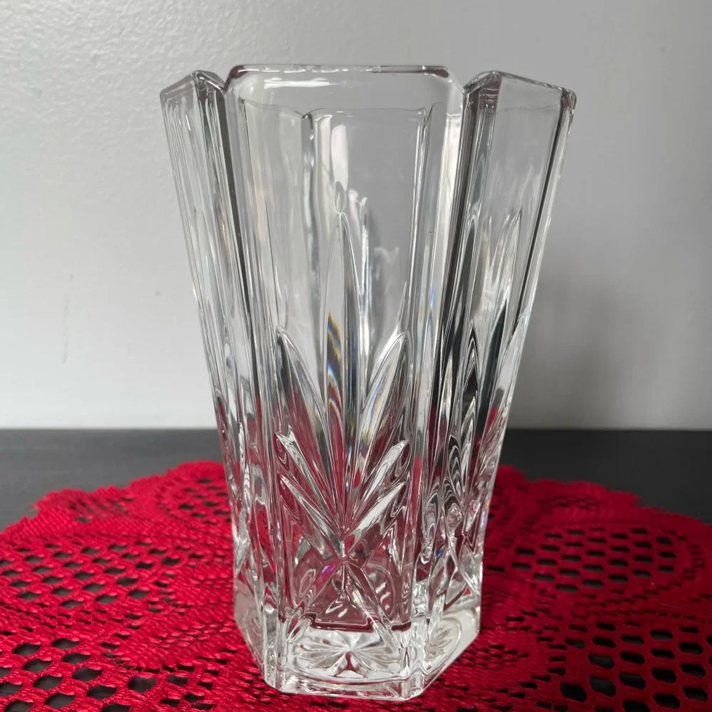 Vintage Glass Crystal Vase